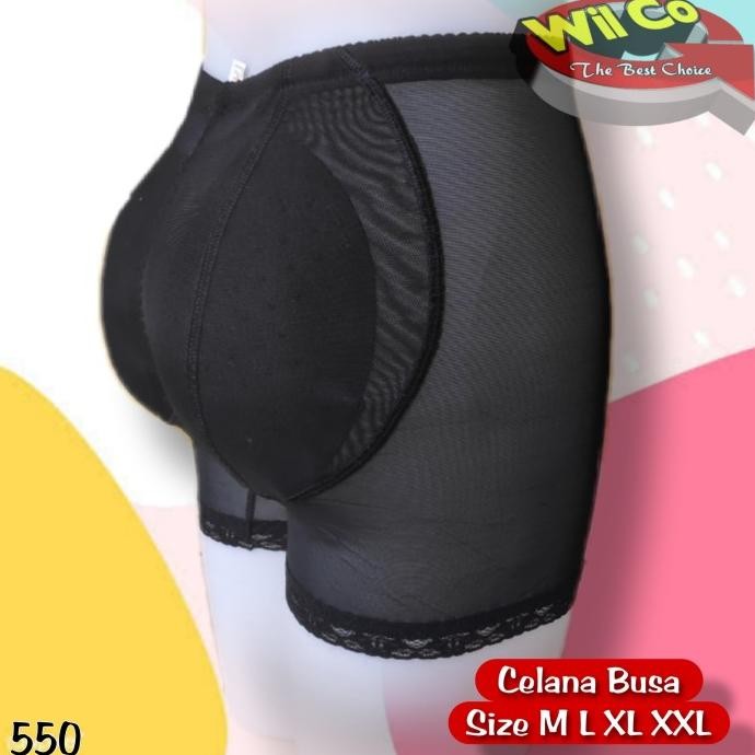 K550 | Celana Dalam Wanita Busa Tebal | Pantat Palsu | Bokong Palsu