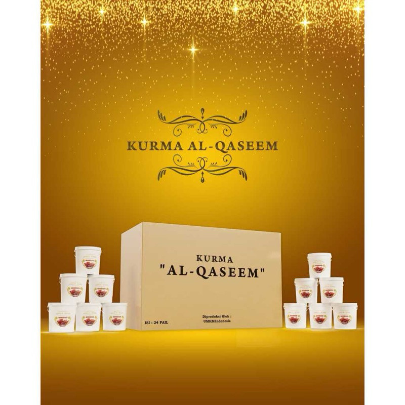 

AM Kurma Ember 500gr Al Qaseem Original Kurma Lembut Empuk Premium