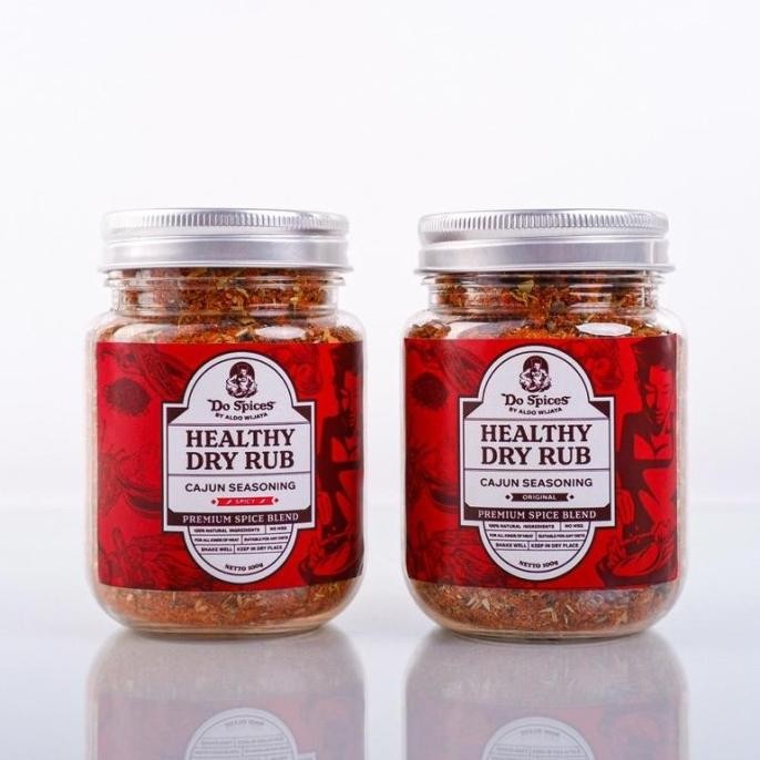 

Dospices Healthy Dry Rub Bumbu Marinasi Rendah Kalori [Cajun KGS
