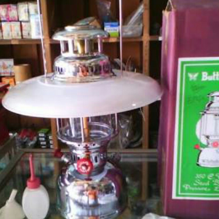 lampu petromax minyak tanah butterfly jadul