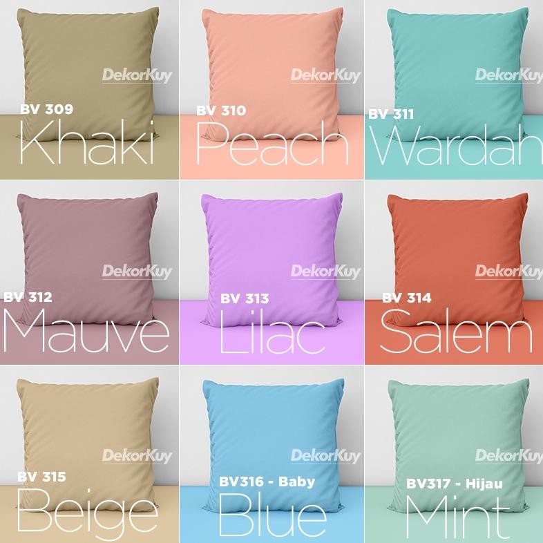 CR - PAKET SARUNG BANTAL SOFA + BANTAL SOFA SILIKON TERLARIS