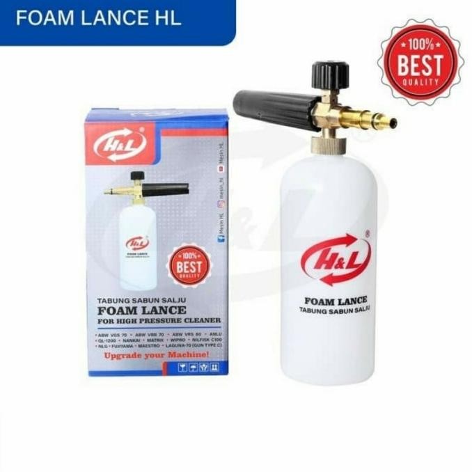 TERBARU - Foam Lance Snow Foam Snow Wash Bottle Jet Cleaner H&L