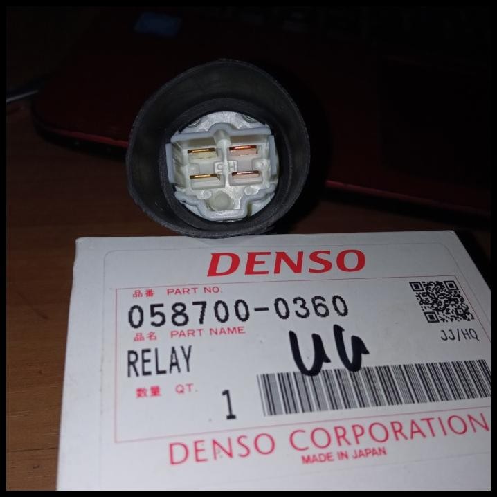 DISKON RELAY KAKI 4 DENSO ORIGINAL 