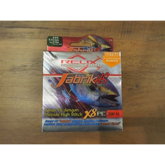 Senar Pe Jabrik Hs Relix Nusantara Pe #0.6