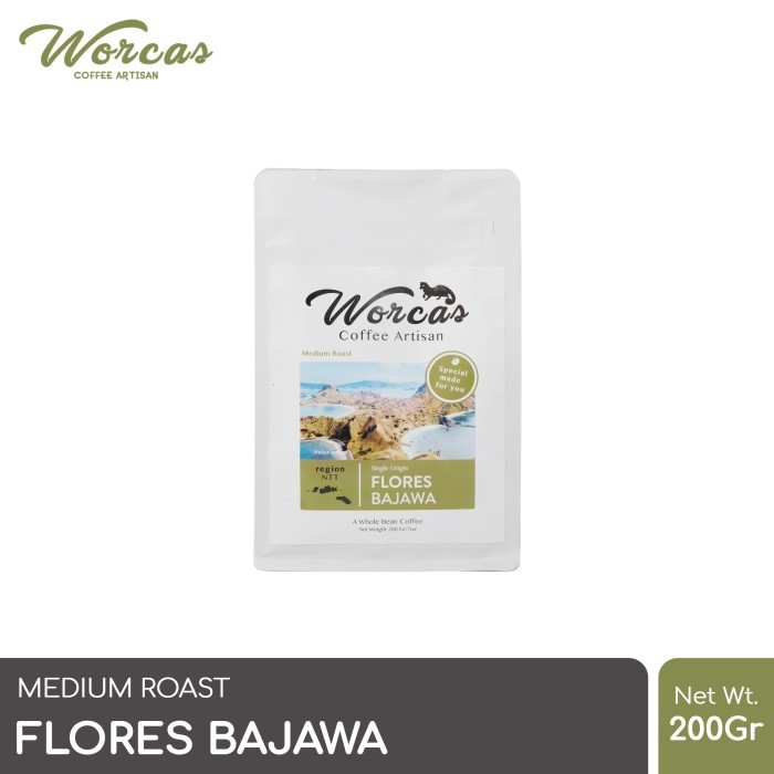 

Kopi Arabica Flores Bajawa 200 Gram Medium Roast (Biji/Bubuk)
