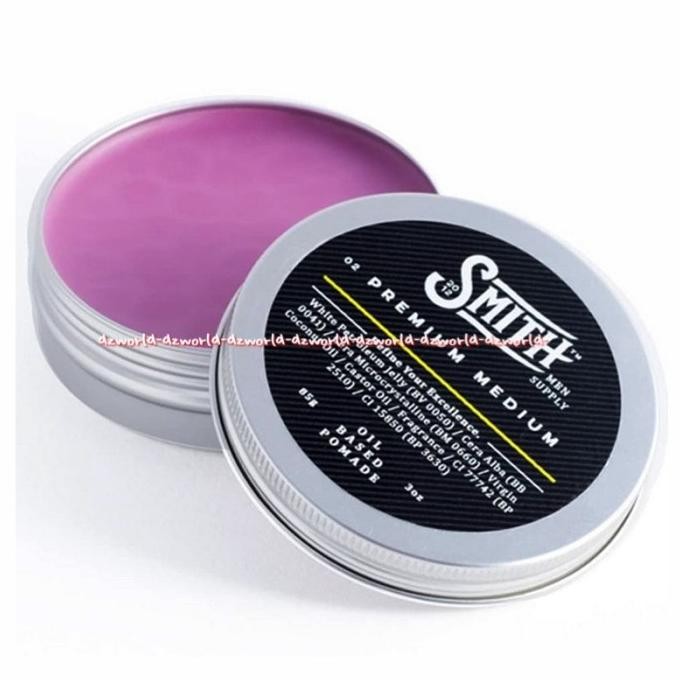 

Smith Men Supply Premium Medium Oil Based Pomade 85gr Pengeras Rambut
