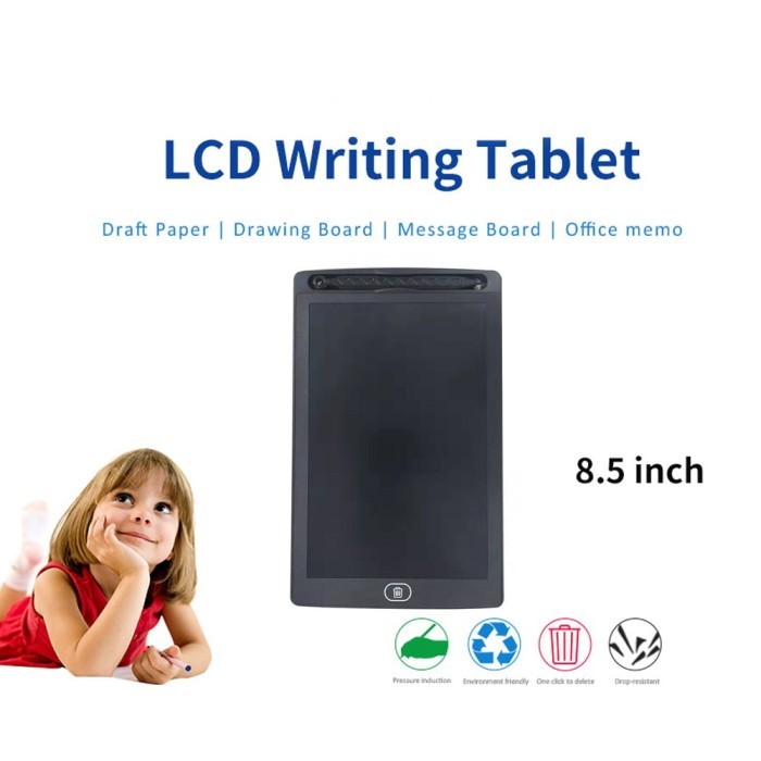

BEBAS ONGKIR - LCD DRAWING WRITING TABLET 8.5"/PAPAN TULIS GAMBAR ANAK DAN DEWASA- FM