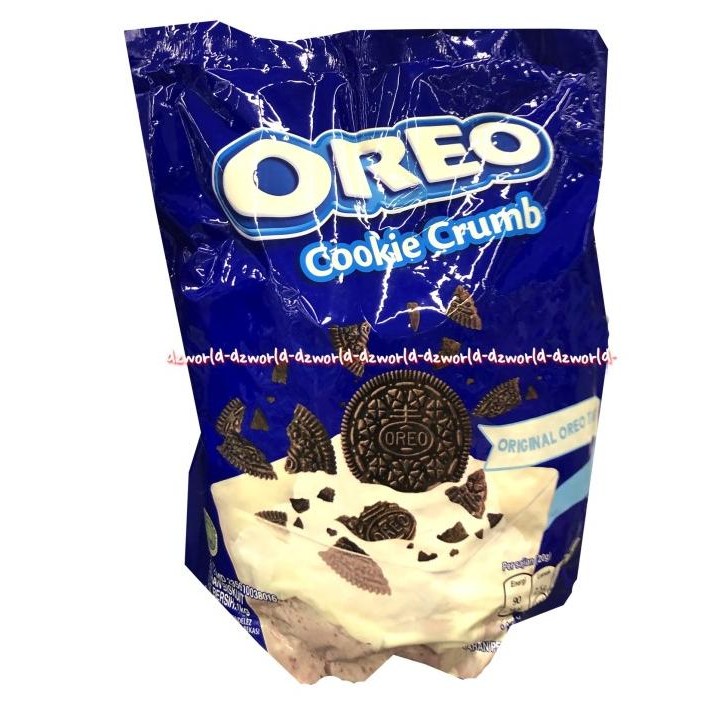 

Oreo Cookie Crumb 1kg Original Oreoo Snack Cemilan Pouch Kemasan