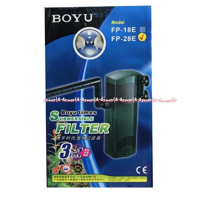 

Boyu Times Submersible Filter Aquarium FP-28E Filters Akuarium Saring