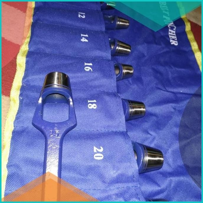 

Hollow Punch Set 14 Pcs - Plong Gasket Drop Forged Belt Puncher 11OKTZ