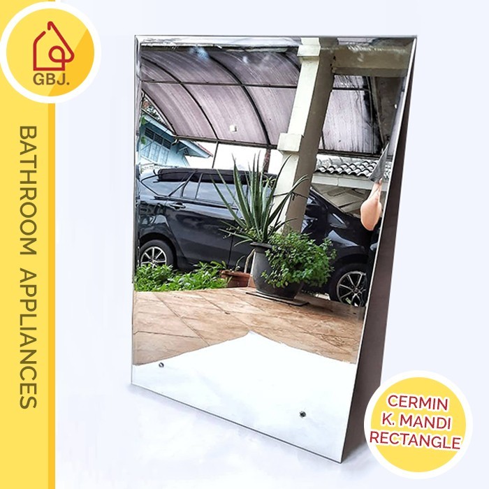CERMIN KAMAR MANDI PERSEGI PANJANG / CERMIN MURAH