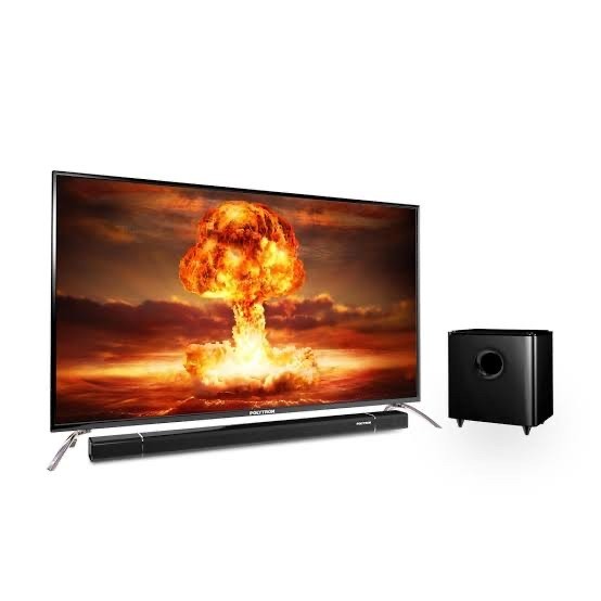 Polytron 32in Sudah Include Sound bar