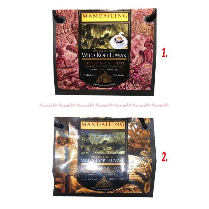 

Mandailing Wild Kopi Luwak Gibbon Ridge Estate 8cups