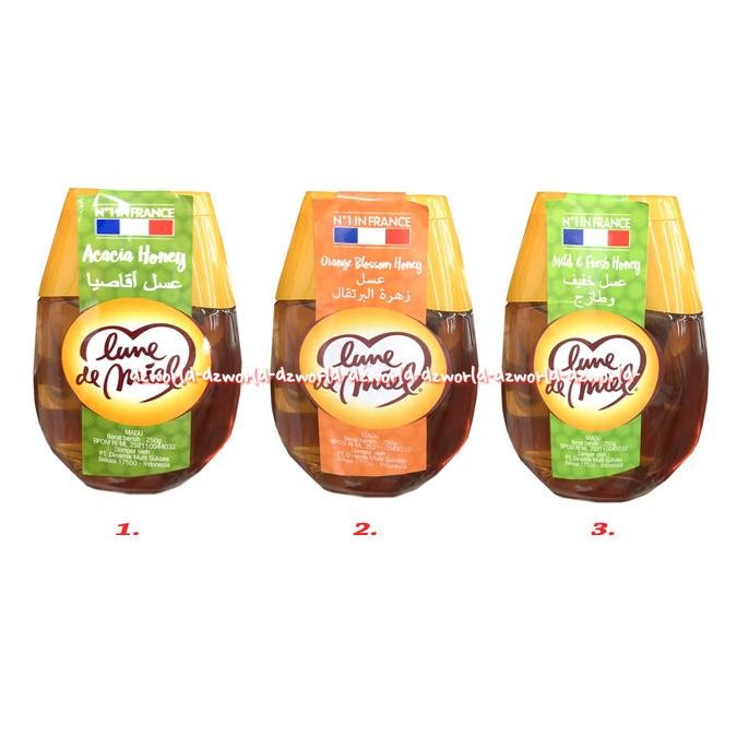 

Lune de Miel Madu 250gr Acacia Honey No. 1 in France Madu