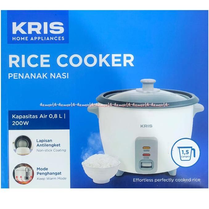 

Kris Rice Cooker Mini Penanak Nasi kecil Kapasitas 0,3Liter Travelling