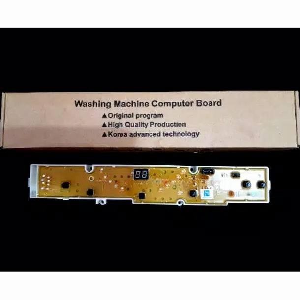 

Diskon! Modul mesin cuci AQUA Sanyo ASW 86 Panel Atas 6 Tombol - PCB Atas
