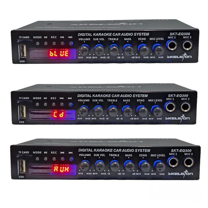 Parametrik Preamp Equalizer Karaoke Bluetooth EQ300