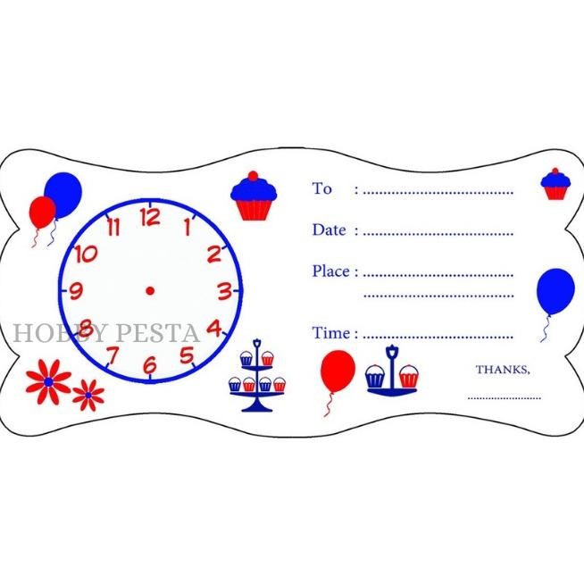 KARTU UNDANGAN ULANG TAHUN ANAK ISI 20 PCS / BIRTHDAY INVITATION CARD / BIRTHDAY PARTY INVITATION / 