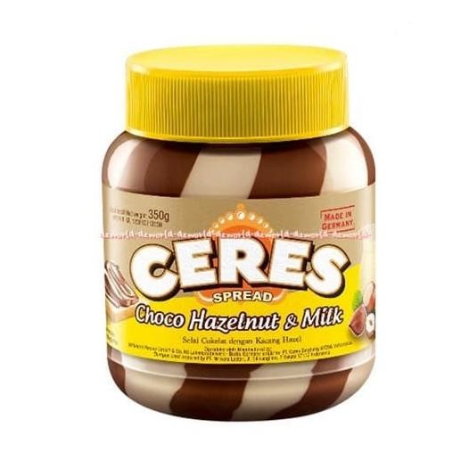 

Ceres Spread Choco Hazelnut & Milk 350gr Selai 2 Warna Ceres Milk Duo