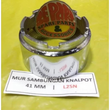 Mur sambungan Knalpot L2 Super L2SN - Mur knalpot Yamaha L 2 SN Limited Item Barang Langka Spare Par