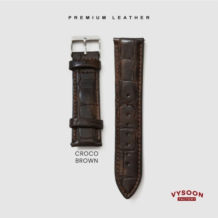 Tali Kulit Jam Tangan / Tali Strap Jam Fossil 14mm 16mm 18mm 20mm 22mm