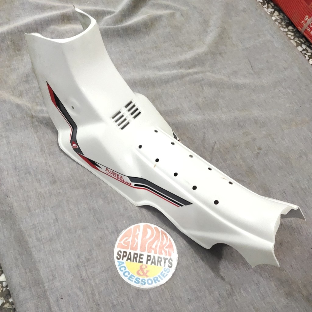 Legshield tengah Prima sayap leg shield batang Limited Item Barang Langka Spare Part Motor Klasik