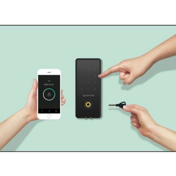 TERBARUUU Elektronik Smart Door Lock Merek IGLOOHOME Type DEADBOLT2S