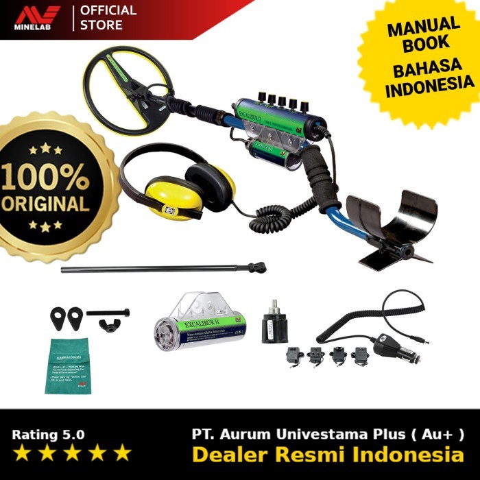 TERBARUUU Metal Detector nelab Excalibur II - Detektor Anti Air