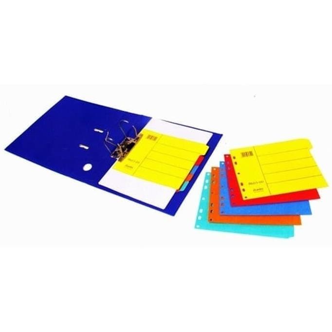 

Top sale DIVIDER PEMBATAS KECIL A5 5 WARNA 180 x 215mm SURAT JALAN KWITANSI DLL