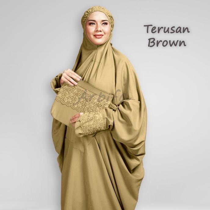 MUKENA KHODIJAH TERUSAN JUMBO DEWASA MUKENA KHADIJAH SYAHRINI FULL