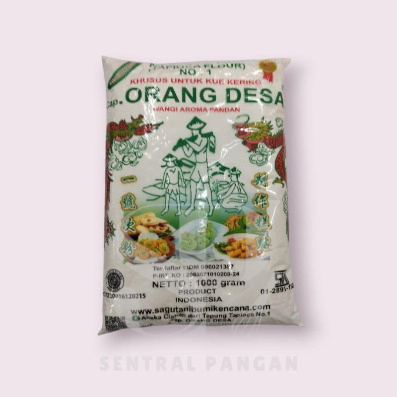 

TEPUNG TAPIOKA ORANG DESA PANDAN BUMI KENCANA 1kg