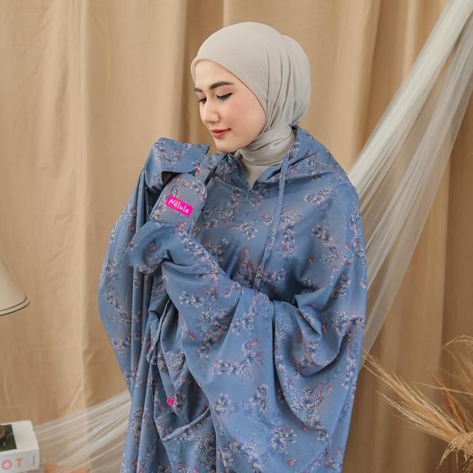 MUKENA TRAVELING MINI TERUSAN MOTIF POUCH TERKECIL PARASUT PREMIUM