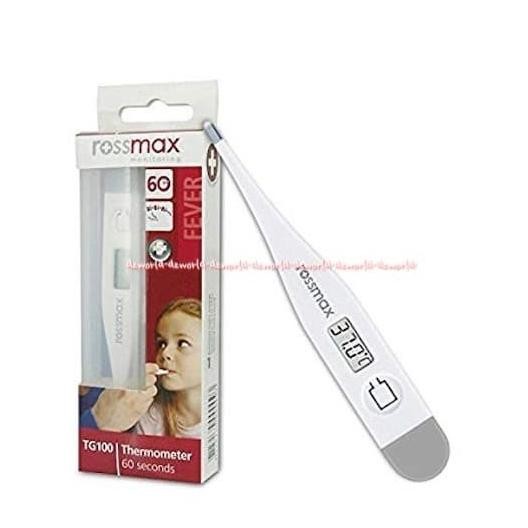 

Rossmax TG100 Thermometer 60seconds Alat Pengukur Suhu Tubuh