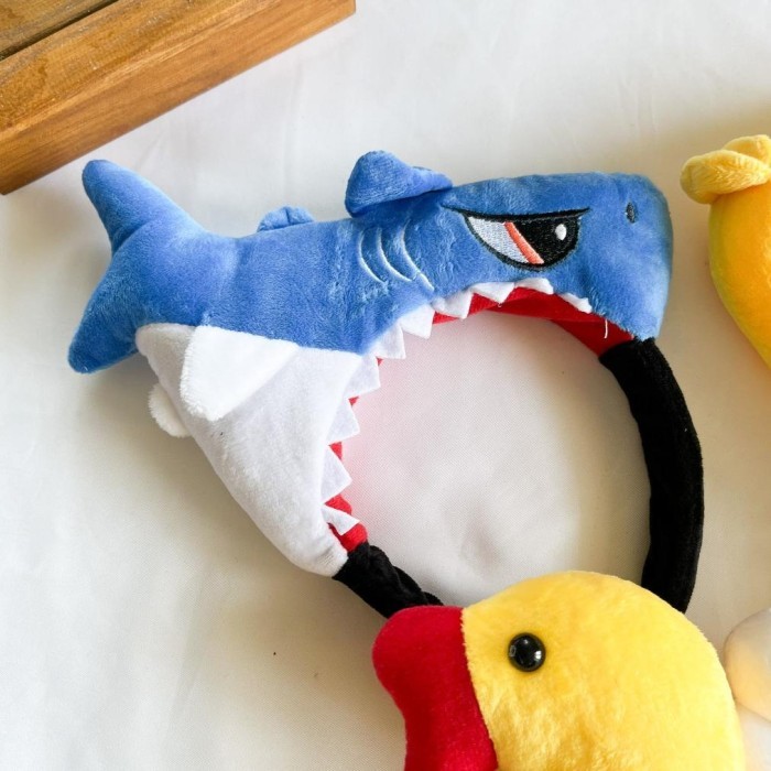 Bando Taiyaki Kue Ikan Hiu Bebek Jepang Headband Korea