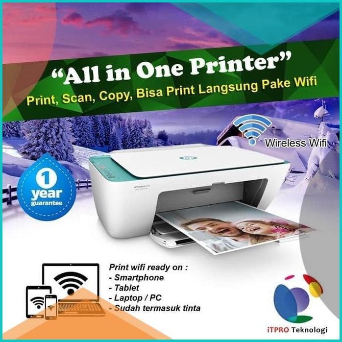 HP DeskJet 2623 Wifi Printer All in one (Print, Scan, Copy) 11OKTZ4 to