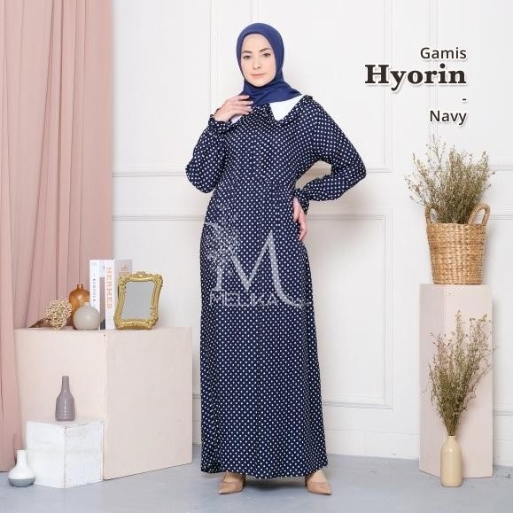 GAMIS HOME DRESS RAYON MUSLIM MOTIF HYORIN