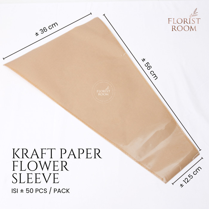 

TANPA BUNGA - Kraft Paper Flower Sleeve