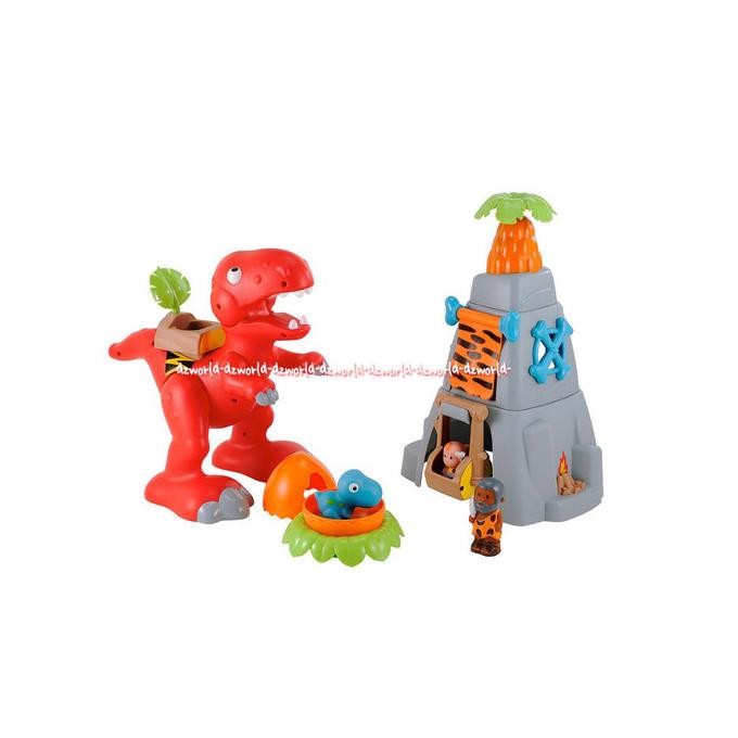 

Happyland Dino Playset Mainan Dino Dengan Rumahan