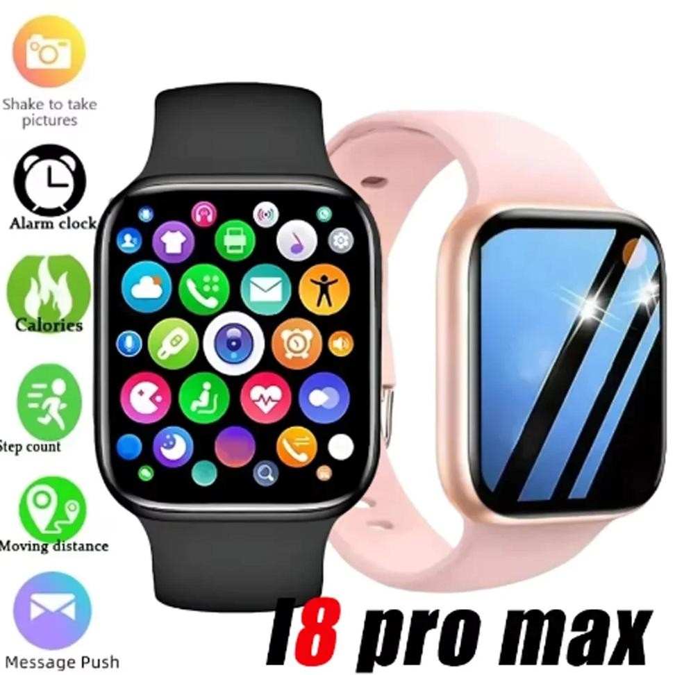 Smart Watch Men I8 Pro Max Answer Call Sport Fitness Tracker Custom Dial Smartwatch Women Gift For A