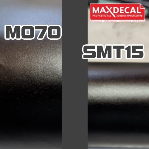 Maxdecal Black Satin Doff Sticker Premium Wrap Mobil Roll Easy Wrap