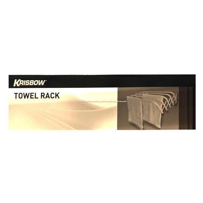 

Krisbow Towel Rack 60cm Tempat Jemur Handuk Bisa Dilipat