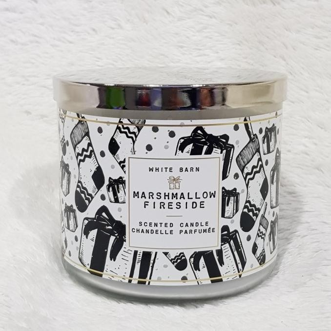 Sale Bbw Candle 3 Wick Natal/Bath And Body Works Lilin 3 Sumbu