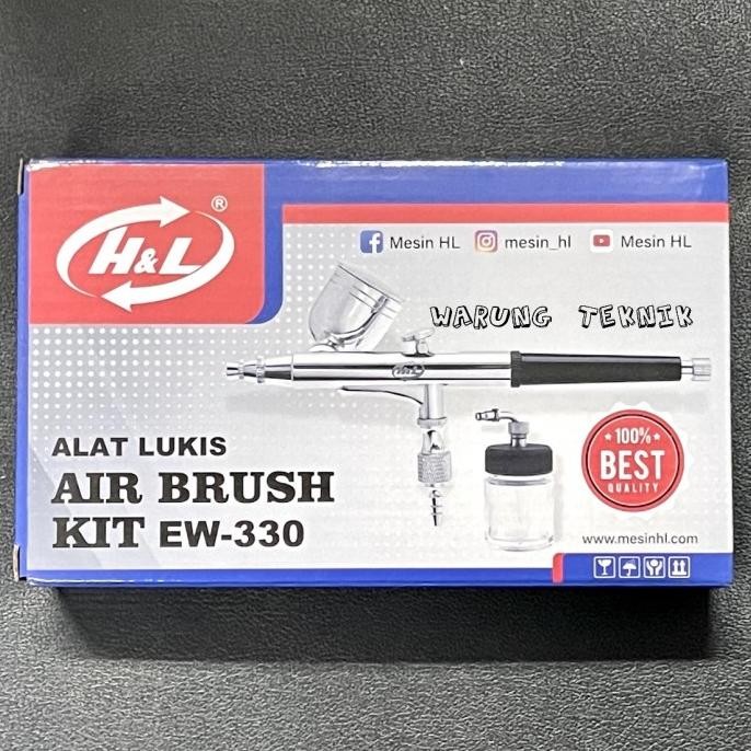 

H&L Air Brush Kit Ew-330 - Airbrush - Pen Brush - Alat Lukis Baru