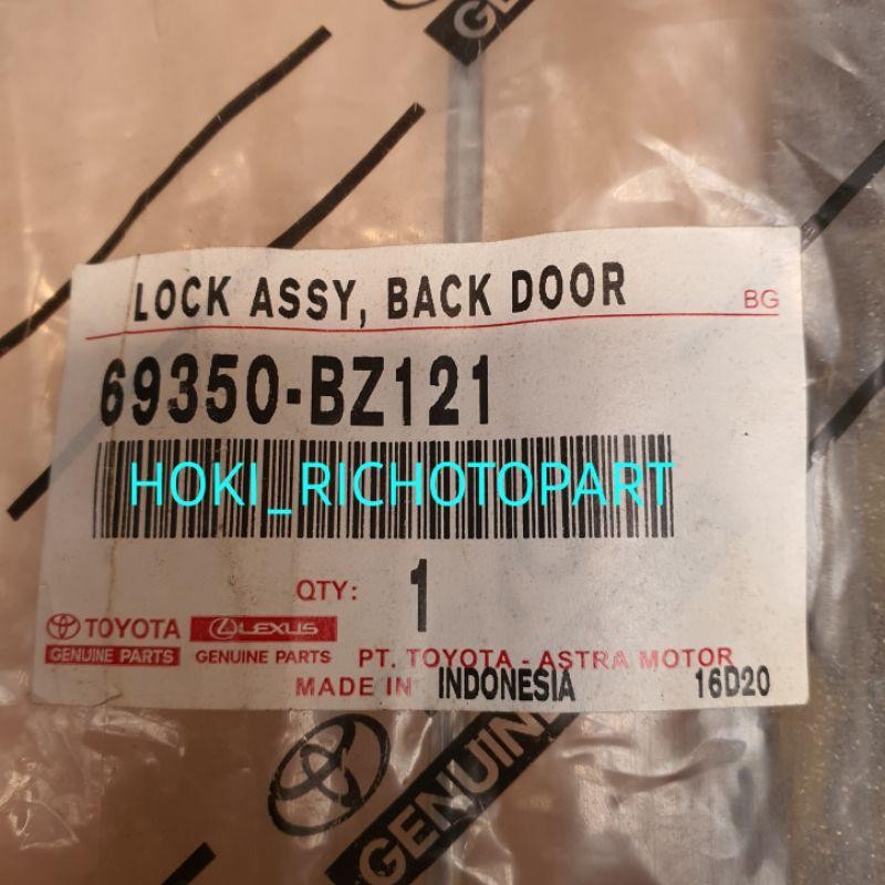 Door Lock Bagasi Avanza Xenia 2012-2019 Original 69350-Bz121