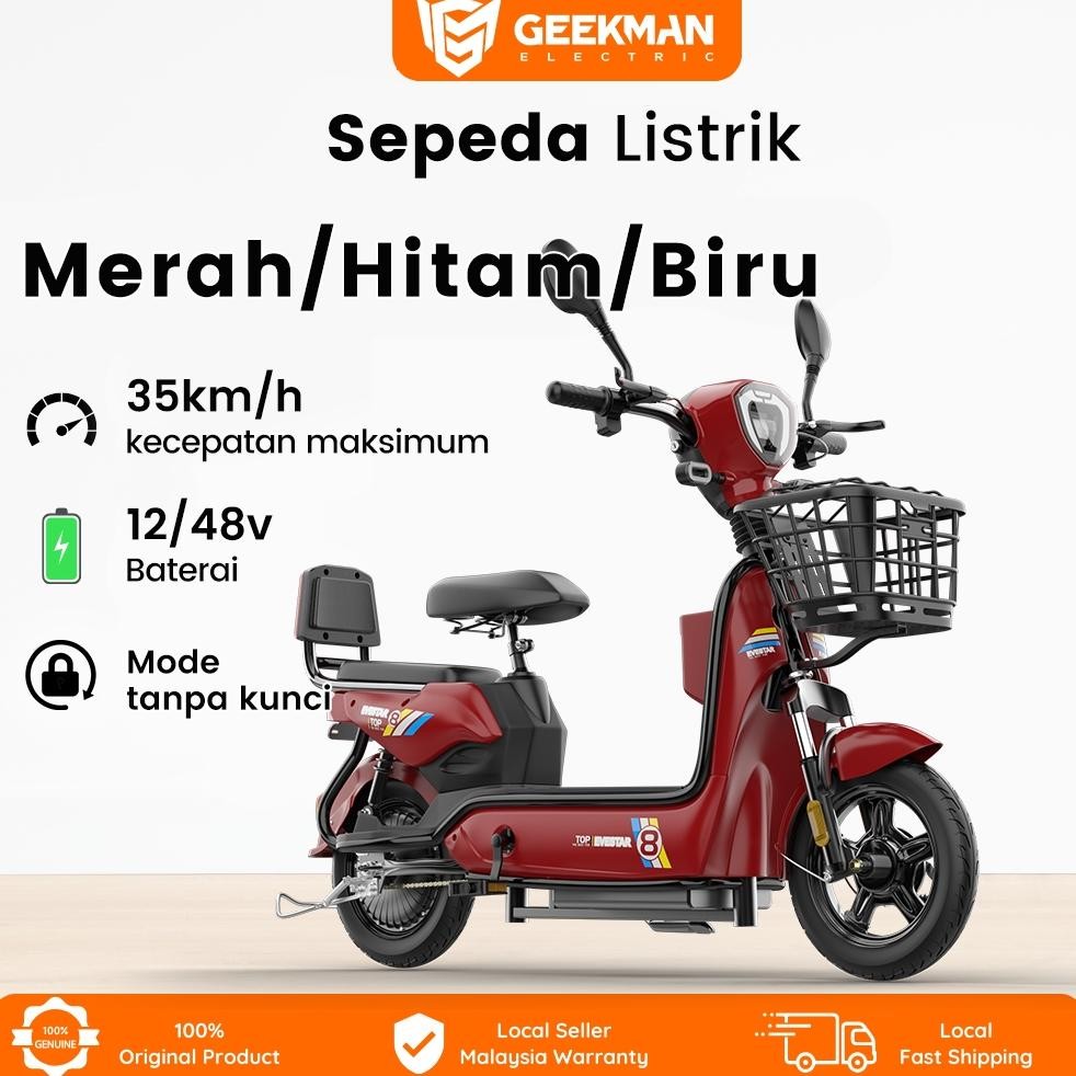 Geekman Sepeda Listrik Dewasa Sepeda Listrik Murah