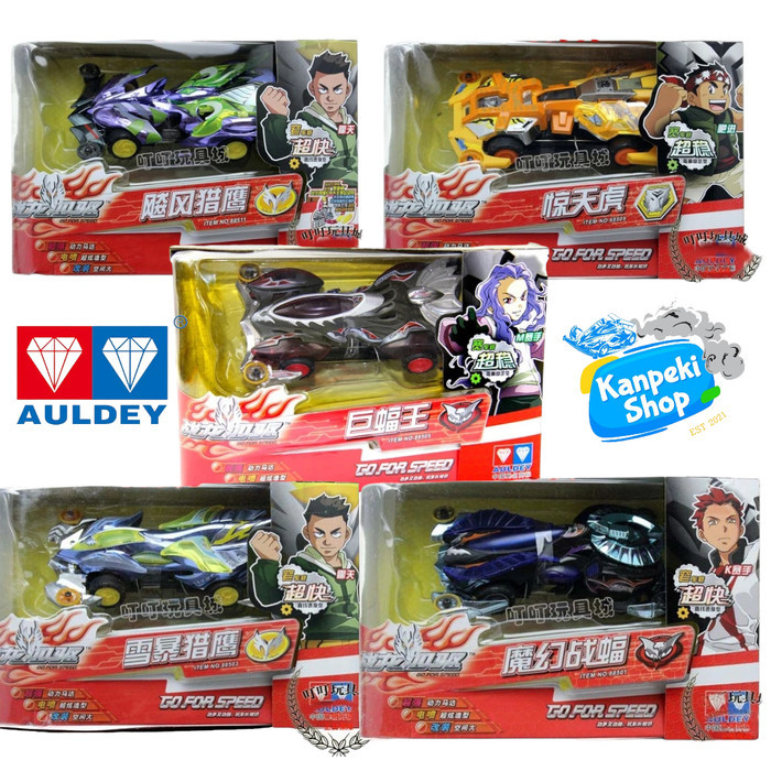 mobil tamiya mini4wd merek auldey go for speed gfs seri 885 original