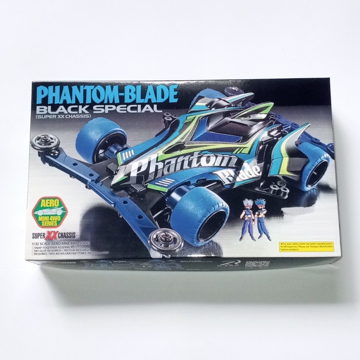 Tamiya Mini 4WD Merk DD Ruize Phantom Blade Black Special