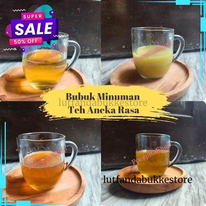 

100 GR SERBUK MINUMAN TEH/POWDER DRINK TEA BEST SELLER !!