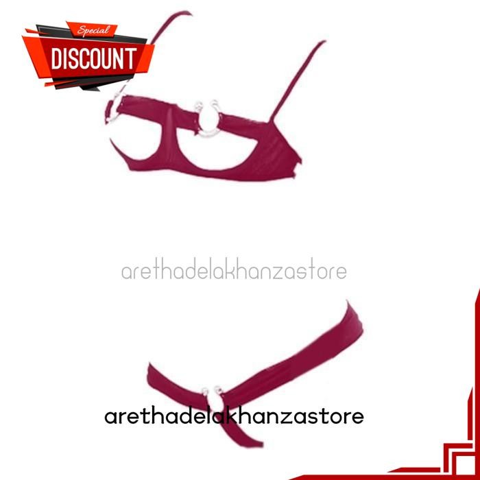 PAKAIAN DALAM BRA SET KAWAT SEXY HOT BH OPEN CUP WIRE CD G STRING T BACK SEKSI FREE ONGKIR BY ARETHA