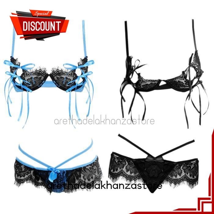 BRA SET KAWAT BIKINI BAJU HARAM DINAS MALAM OPEN CUP SEXY SEKSI BEST PRODUK BY ARETHA DELA KHANZA ST